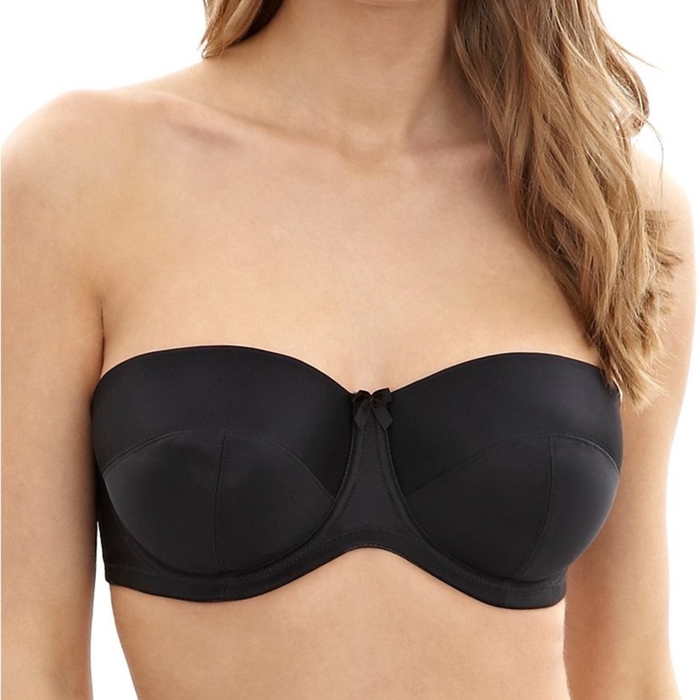 Black Panache Superbra Evie Strapless black convertible bra  5320